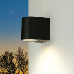 Easylight Abgerundete Außen Wandleuchte Down Spot Strahler AALBORG< Moderne Lampen|Moderne Außenleuchten