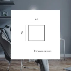 Flurlampen|Wohnzimmerlampen*Newgarden Akku Wandleuchte kabellos LED Touch Dimmer B: 7,5 cm Akku