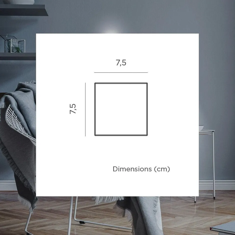 Flurlampen|Wohnzimmerlampen*Newgarden Akku Wandleuchte kabellos LED Touch Dimmer B: 7,5 cm Akku