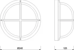 Außenwandleuchten|Lampen Aus Aller Welt*Laura Suardi Antike Außenleuchte Glas Messing IP54 rostfrei