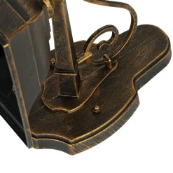 Rustikale Lampen|Rustikale Außenleuchten*Easylight Antike Wandlampe Außen Kupfer SALZBURG wetterfest