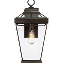 Außenwandleuchten|Außenleuchten Antik*Elstead Antike Wandleuchte IP44 Vintage Metall Glas E27