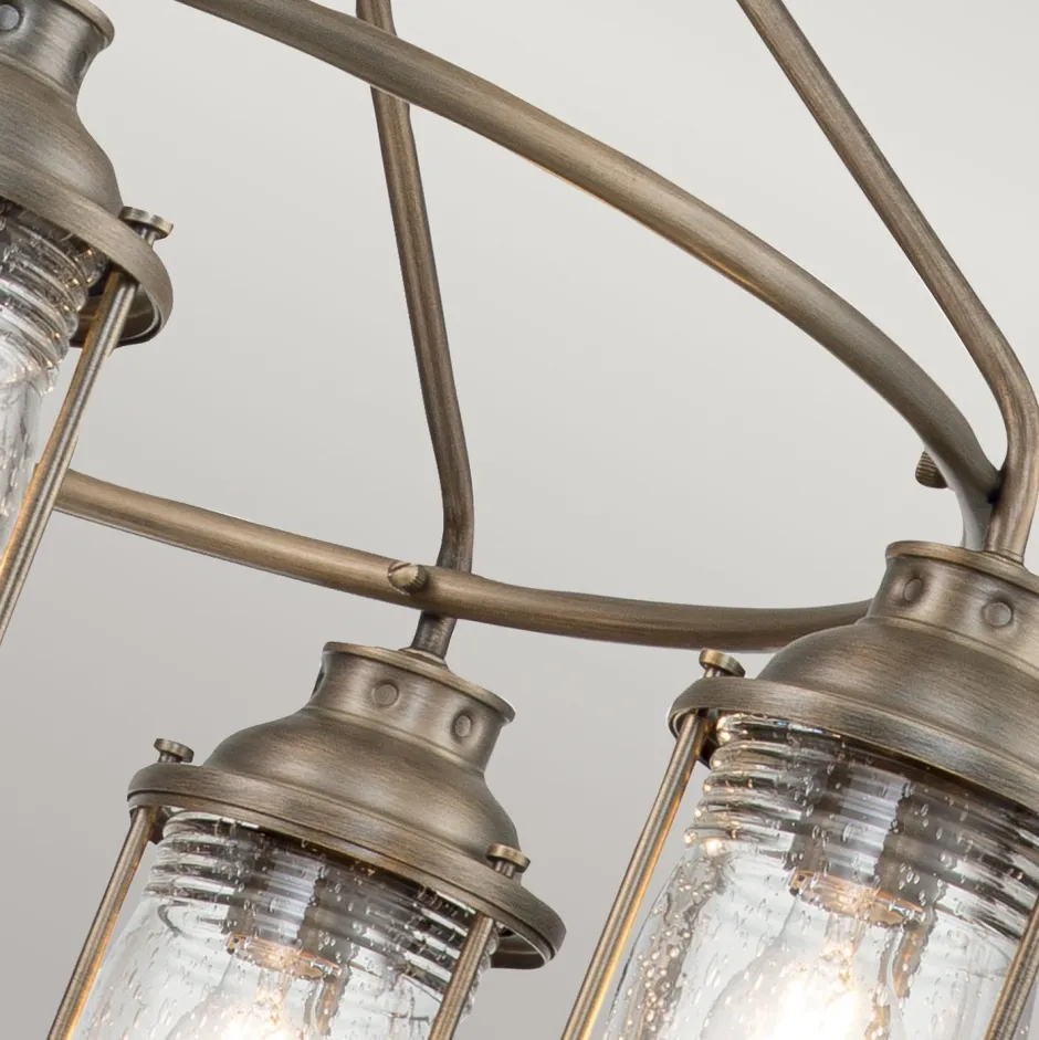 Elstead Außen Deckenleuchte verstellbar B: 62,5 cm 5x E27 IP44< Gartenlaternen|Industrie Lampen