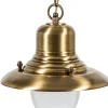 Lido Außen Hängelampe Messing Glas IP43 Maritim rostfrei< Rustikale Lampen|Metall Lampen