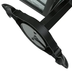 Elstead Außen Laterne Schwarz Aluminium IP43 Rustikal LUDGER< Rustikale Lampen|Vintage Lampen