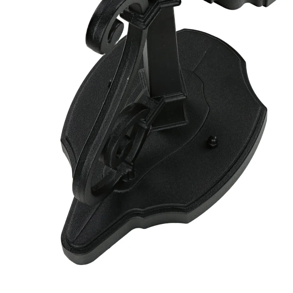 Rustikale Lampen|Vintage Lampen*Elstead Außen Laterne Schwarz Rustikal IP43 Haustür Hof