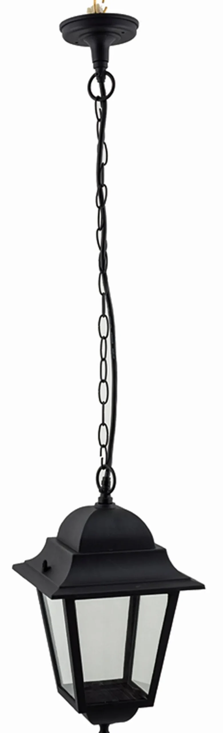 Außenleuchten Antik|Gartenlaternen*Lido Außen Pendelleuchte Schwarz E27 Rustikal Outdoor