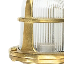 Lido Außen Standleuchte Messing H:25cm Garten Weg< Rustikale Lampen|Metall Lampen