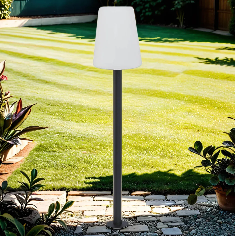 Nowodvorski Außen Stehlampe Grau Weiß< Moderne Lampen|Wegeleuchten