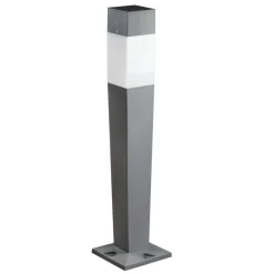 Außenleuchten Antik|Außenleuchten Messing*Kanlux Außen Stehlampe Modern 107 cm Grau Weiß IP44 FLANNA