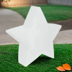 Moderne Lampen*Nowodvorski Außen Stehlampe Weiß Stern