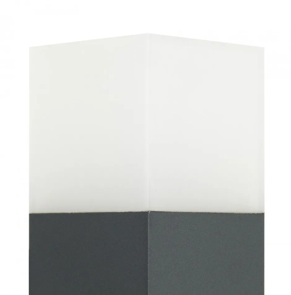 Metall Lampen|Moderne Außenleuchten*SU-MA Außen Stehleuchte Anthrazit IP44 wetterfest 58cm