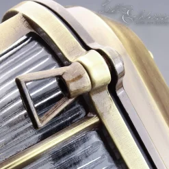 Lido Außen Stehleuchte Antik 2-flmg aus Echt-Messing< Außenleuchten Antik|Rustikale Außenleuchten