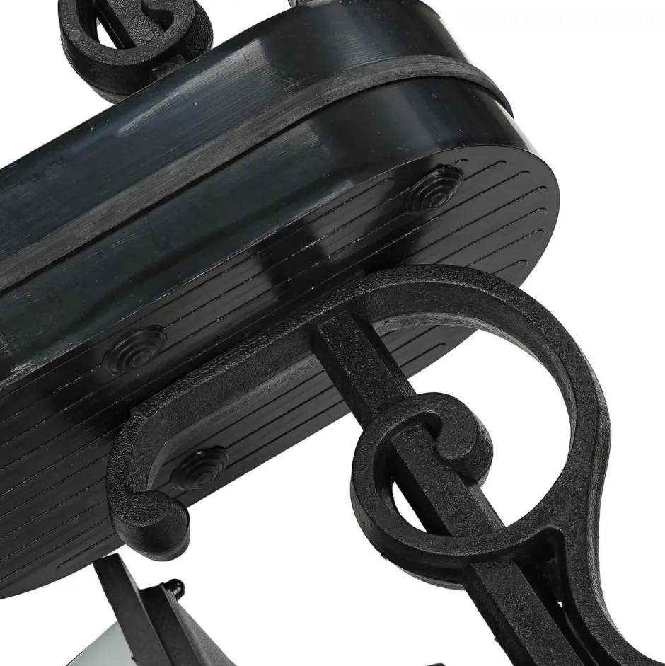 Rustikale Lampen|Wegeleuchten*Lido Außen Stehleuchte Schwarz 2-flmg rustikal OTHONOI