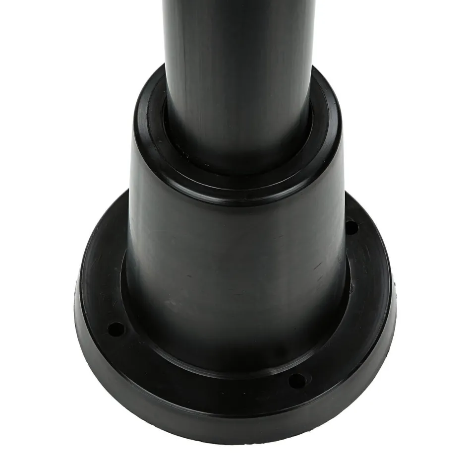 Rustikale Lampen|Wegeleuchten*Lido Außen Stehleuchte Schwarz 2-flmg rustikal OTHONOI