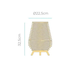 Newgarden Außen Tischlampe Akku IP54 LED Fernbedienung Dimmer< Metall Lampen|Moderne Außenleuchten