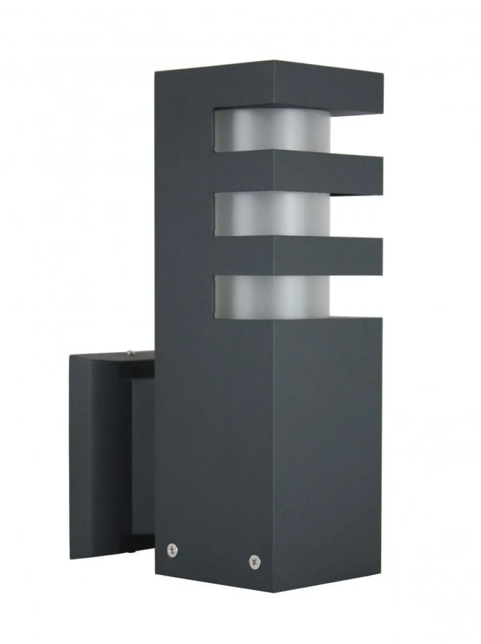 Außenwandleuchten|Moderne Außenleuchten*SU-MA Außen Wandlampe Anthrazit IP54 wetterfest