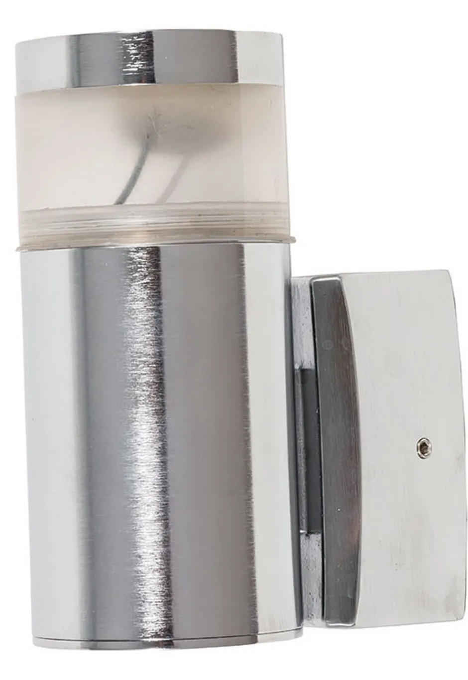 Außenwandleuchten|Moderne Außenleuchten*Lido Außen Wandlampe Chrom aus Messing rostfrei GU10