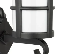 Außenleuchten Antik|Außenwandleuchten*SU-MA Außen Wandlampe Schwarz Rustikal Garten Terrasse
