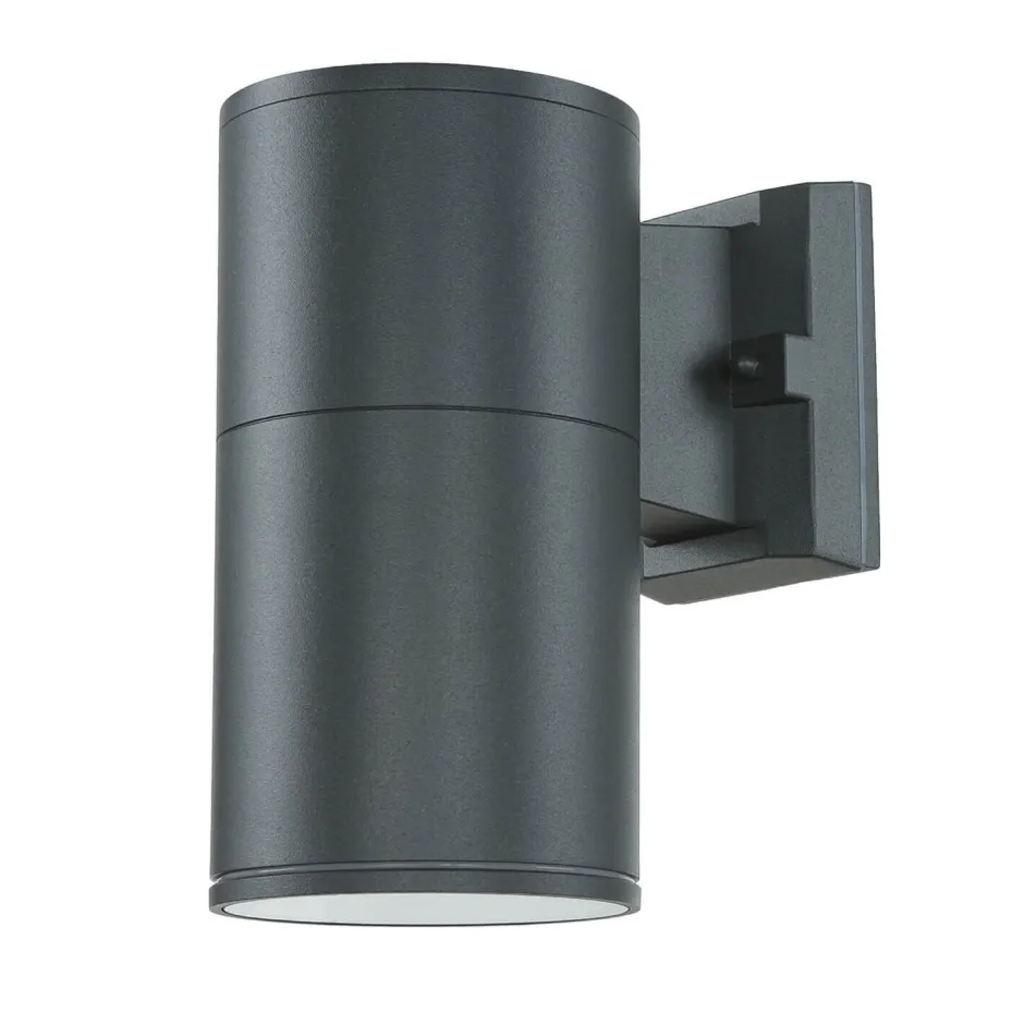 Led Außenleuchten|Moderne Außenleuchten*Nowodvorski Außen Wandleuchte Anthrazit IP44 E27 Ø11cm H:21cm