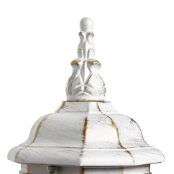 Easylight Außen Wandleuchte BREST in Weiß Gold IP44< Rustikale Lampen|Rustikale Außenleuchten