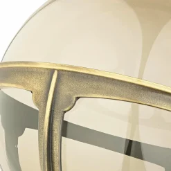 Lido Außen Wandleuchte Messing Vintage IP43 Haus Hof< Außenleuchten Antik|Außenleuchten Messing