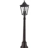 Elstead Außenlampe IP44 E14 110cm Glas Aluminium Rustikal< Außenleuchten Antik|Gartenlaternen