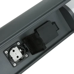 SU-MA Außenlampe mit Steckdose Anthrazit 46,5cm blendarm< Metall Lampen|Wegeleuchten