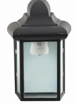 Außenleuchten Antik|Außenwandleuchten*Lido Außenlampe Schwarz E27 regengeschützt JOHNA