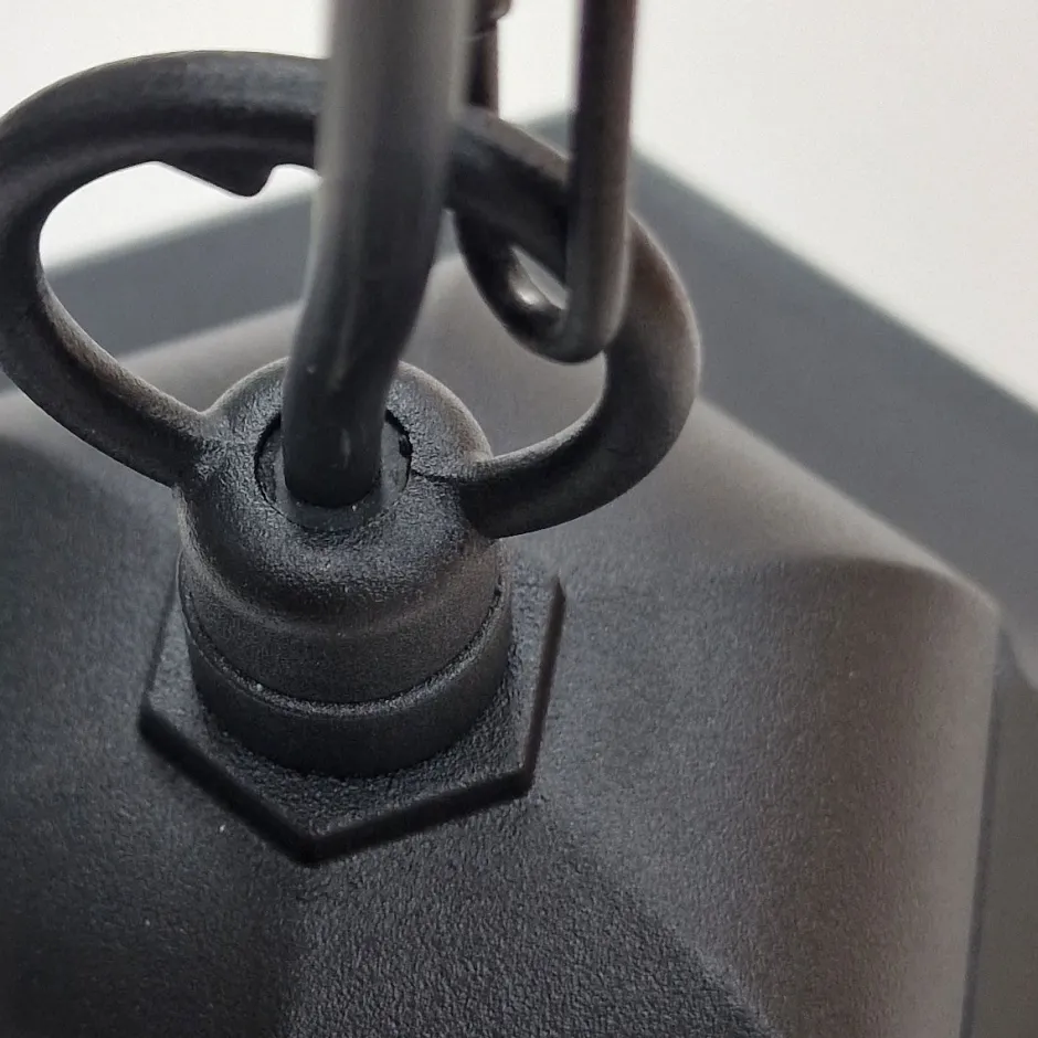 Rustikale Lampen|Vintage Lampen*Elstead Außenlampe Schwarz IP44 E27 Glas Aluminium Rustikal