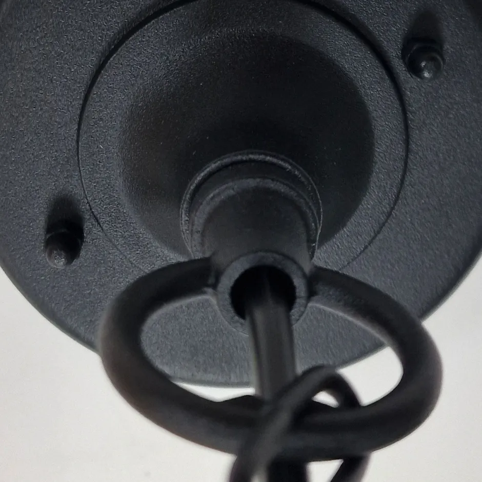 Rustikale Lampen|Vintage Lampen*Elstead Außenlampe Schwarz IP44 E27 Glas Aluminium Rustikal