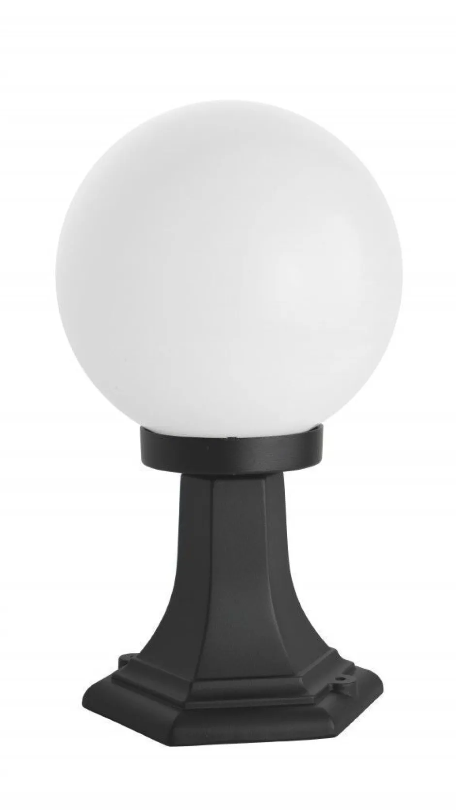 SU-MA Außenlampe Schwarz Weiß Kugelschirm 36cm E27< Vintage Lampen|Metall Lampen