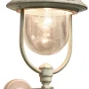 Metall Lampen|Rustikale Lampen*Ferroluce Außenlampe Wand Aluminium E27 IP43 55 cm hoch Landhaus