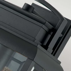 Metall Lampen|Vintage Lampen*Elstead Außenlampe Wand E27 IP44 45,7 cm hoch Glas Aluminium