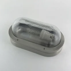 Außenwandleuchten|Feuchtraumleuchten*Andromeda Außenlampe Wand Glas Messing massiv E27 IP64 Maritim