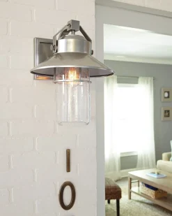 Außenleuchten Antik|Außenwandleuchten*Elstead Außenlampe Wand IP44 E27 Glas Maritim Terrasse Haus