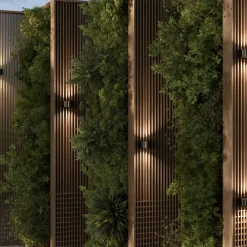 Maytoni Außenlampe Wand LED Aluminium Glas Up Down 11 cm breit< Außenwandleuchten|Led Außenleuchten