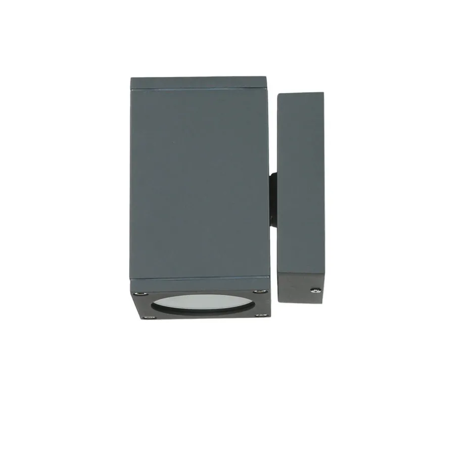 SU-MA Außenleuchte Anthrazit Aluminium eckig IP54< Metall Lampen|Feuchtraumleuchten