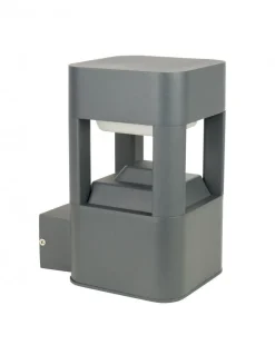 SU-MA Außenleuchte Anthrazit eckig IP54 wetterfest GX53< Außenwandleuchten|Feuchtraumleuchten