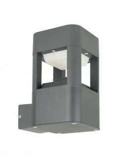 SU-MA Außenleuchte Anthrazit eckig IP54 wetterfest GX53< Außenwandleuchten|Feuchtraumleuchten