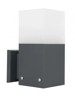 Außenwandleuchten|Moderne Außenleuchten*SU-MA Außenleuchte Anthrazit IP44 blendarm wetterfest