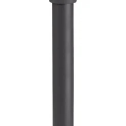 Searchlight Außenleuchte Anthrazit Weiß IP44 E27 90 cm Aluminium< Metall Lampen|Wegeleuchten