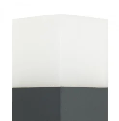 Metall Lampen|Wegeleuchten*SU-MA Außenleuchte AWERNE Anthrazit 83cm eckig IP44 E27