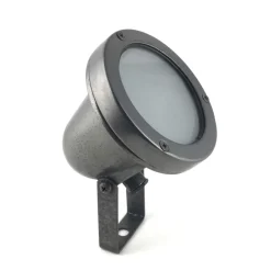 Andromeda Außenleuchte Boden schwenkbar Messing Glas IP64 Schwarz antik< Industrie Lampen|Vintage Lampen