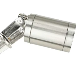 Außenleuchten Messing|Moderne Außenleuchten*Lido Außenleuchte Erdspieß Echt-Messing GU10 IP64 in Nickel