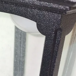 Elstead Außenleuchte IP44 E27 Schwarz Glas Aluminium Rustikal< Außenleuchten Antik|Gartenlaternen