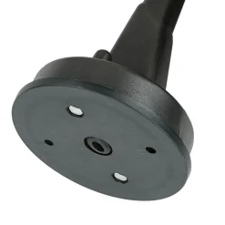 Lido Außenleuchte IP64 E27 Schwarz antik geriffeltes Glas Messing< Rustikale Lampen|Metall Lampen