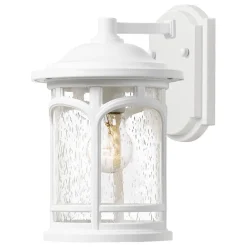 Elstead Außenleuchte IP44 Weiß E27 Vintage Design MATT< Außenwandleuchten|Vintage Lampen