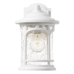 Elstead Außenleuchte IP44 Weiß E27 Vintage Design MATT< Außenwandleuchten|Vintage Lampen