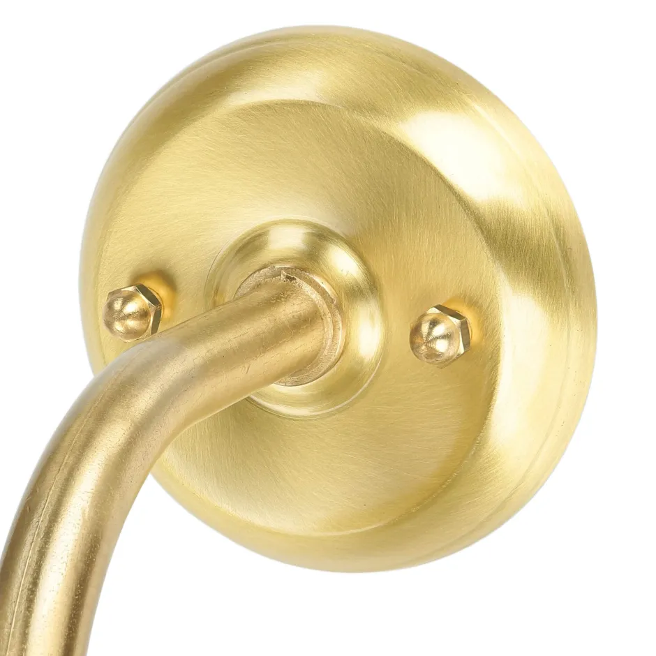 Außenleuchten Messing|Außenwandleuchten*Lido Außenleuchte Messing Kugelschirm E27 Wand Haus Garten